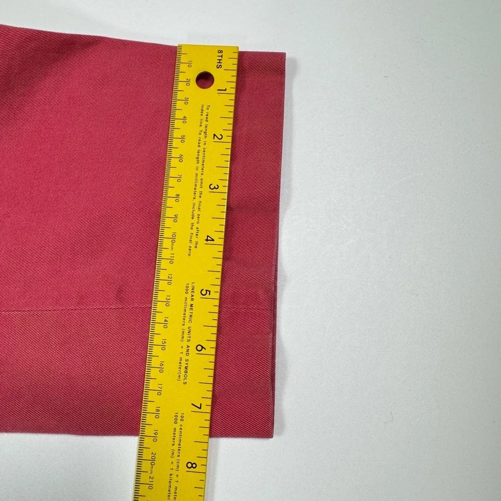 Polo Ralph Lauren Mens Tag 33x32 Fit 31x29 Coral Slim Fit Chino Pants Preppy